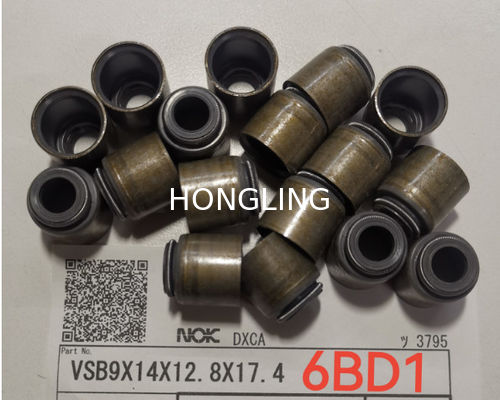 Engine Spare Parts Valve Oil Seal For Isuzu 6BD1 Engine 6D125