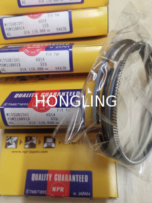 YDM31089ZX ME999952 NPR Piston Rings For 6D14 4mm 5mm 6D15