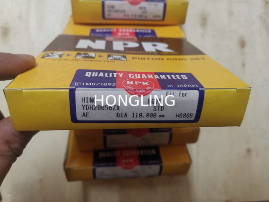 H07D Piston Ring 13011-2650A 13011-2651A 13019-1300A For HINO Engine Parts