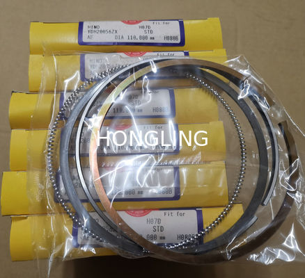H07D Piston Ring 13011-2650A 13011-2651A 13019-1300A For HINO Engine Parts