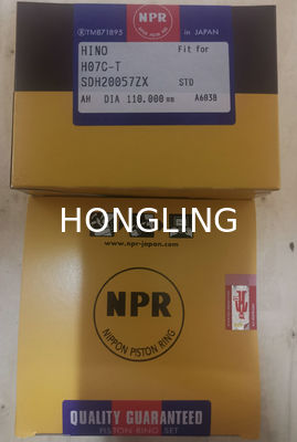 H07CT NPR Piston Rings 13011-2672A 13019-3270A 13019-1330A For HINO Engine Parts