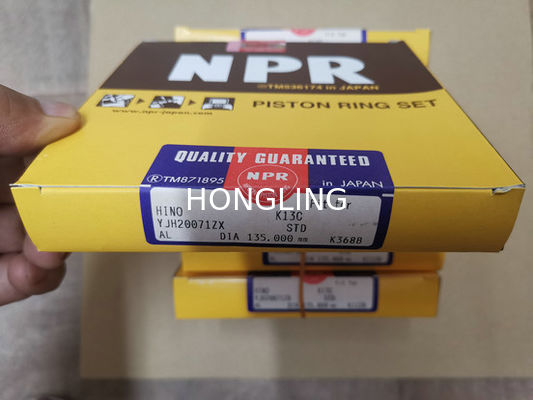 Premium HINO K13C NPR Piston Rings For Diesel Engines 13011-3090A 13011-2841A