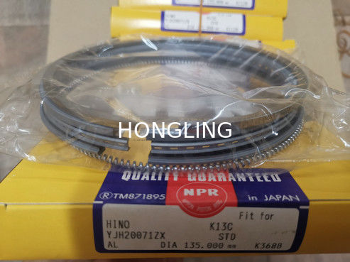 Premium HINO K13C NPR Piston Rings For Diesel Engines 13011-3090A 13011-2841A