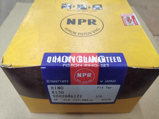 HINO K13D NPR Piston Rings For Diesel Engines 13011-2770 13011-2771B