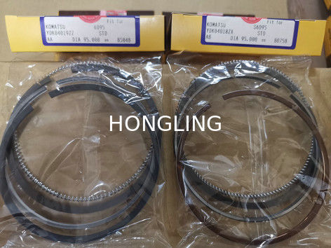 Komatsu Machinery 6D95 Engine Piston Rings PC200-5 PC200-6 6207-31-2500 6204-31-2202