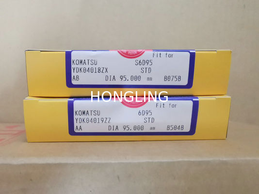 Komatsu Machinery 6D95 Engine Piston Rings PC200-5 PC200-6 6207-31-2500 6204-31-2202