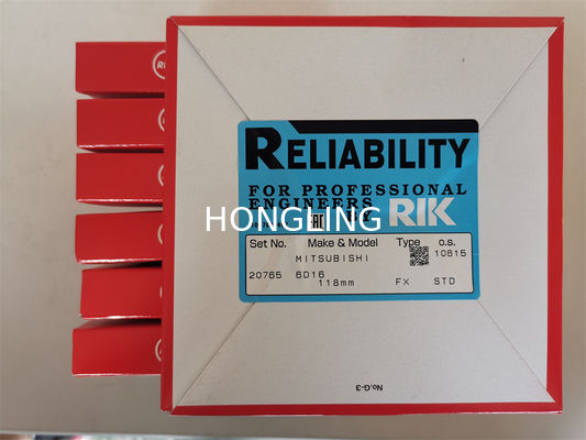 Mitsubishi Diesel Engine RIK Piston Rings 6D16 ME047030