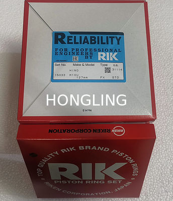 Standard Piston Rings With Hino M10U 13011-2860 13011-2870 13011-2250 Diameter 127mm 15033