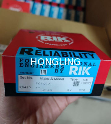 Spare Parts Forklift Toyota 1DZ-2 piston ring 13011-78202-71, 4Y 13011-73030 , 13Z 2Z Piston ring 13011-78701-71