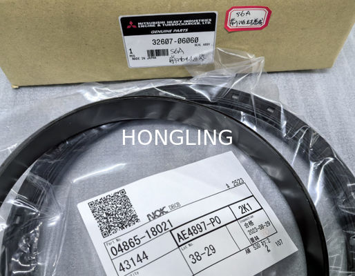 Mitsubishi Heavy Industries Spare Parts In Silver Finish S6A2 Front Crankshaft Oil Seal Assembly 32607-06060