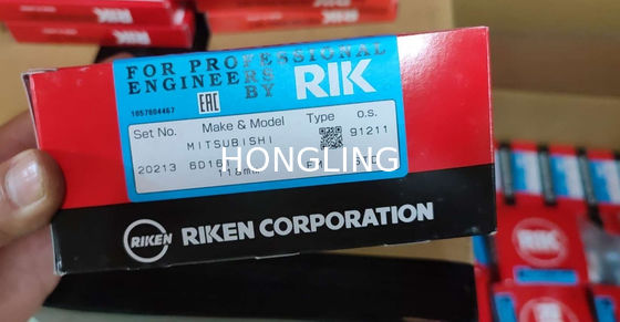 6 Cylinder Hino Diesel Engine with Turbocharged and Direct Injection Fuel System J08C piston ring 15284 4HF1 17481