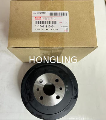 Isuzu 6BG1 Water Pump Pulley 1-13641210-0, Timing Cover 1-11321079-0 Timing Base Plate  Fan Belt 1-13671499-0