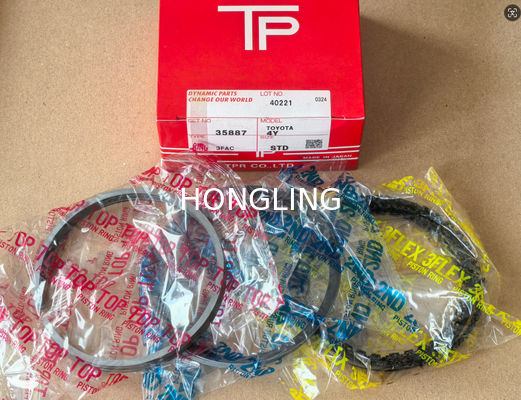 Excavator Engine With Liquid Cooled System Toyota 4Y Engine Bearing R041A M041A Piston Ring 35887 13011-73030