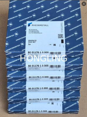 Strength Silver Power Transmission Rings / Piston Rings For Optimized Engine Efficiency VOLVO TAD1641 3886753  03890NO