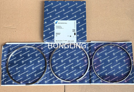Strength Silver Power Transmission Rings / Piston Rings For Optimized Engine Efficiency VOLVO TAD1641 3886753  03890NO