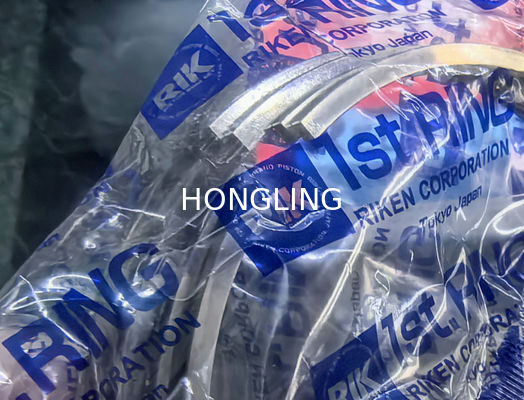 Pressure Alloy Steel Silver Piston Rings With Phosphating Treatment TOYOTA 2KD 13011-30030