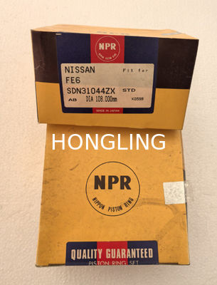 Diesel Engine FE6 FE6T NPR Piston Rings 12040-Z5504 SDN31054  For Nissan