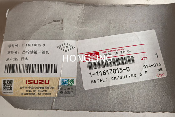 Isuzu 6RB1 Camshaft Bearing 1-11617015-0 1-11611008-0  1-11619055-0