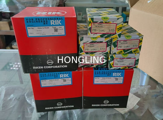 Isuzu 10PD1 piston ring 1-12121-062-0 1-12121-063-0 RIK 17501  Hino W04D connecting rod Bushing PB-2109 13272-1280