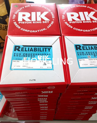 Isuzu 6BG1 piston ring 1-12121-065-0 RIK 17004 1-12121-115-0 17864