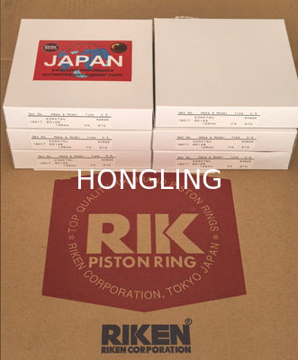 Komatsu 6D125 Piston Ring Japan RIK 6150-32-2030 6154-31-2030 6251-31-2030
