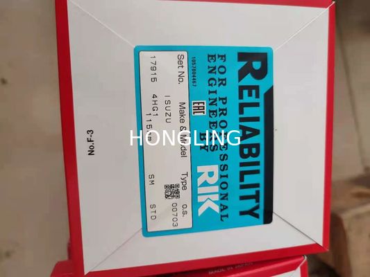 Isuzu 4hg1 4hk1 700p Piston Ring Japan Rik 17915 17038 Isuzu 8-98040125-0