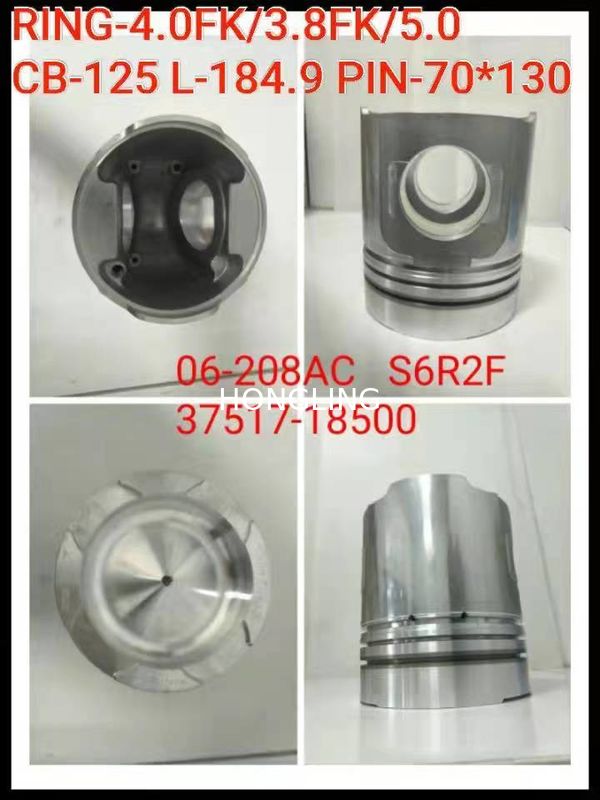 12011-95516 Mitsubishi Heavy Industries Spare Parts S12R Piston 37517-07401 37517-18500 S12N 37117-73200 NF6T