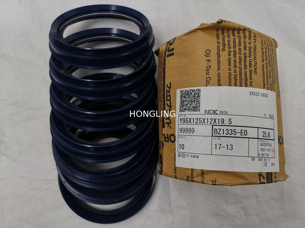 6D22 Engine Oil Seal BZ1335E Crankshaft Front Seal For HD1250 Excavator