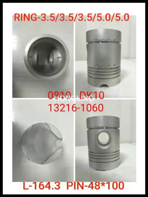Mitsubishi 8M21 Engine Piston ME163897 150mm S4E2 34417-23102 DK10 13216-1060 H06BT 13216-1871