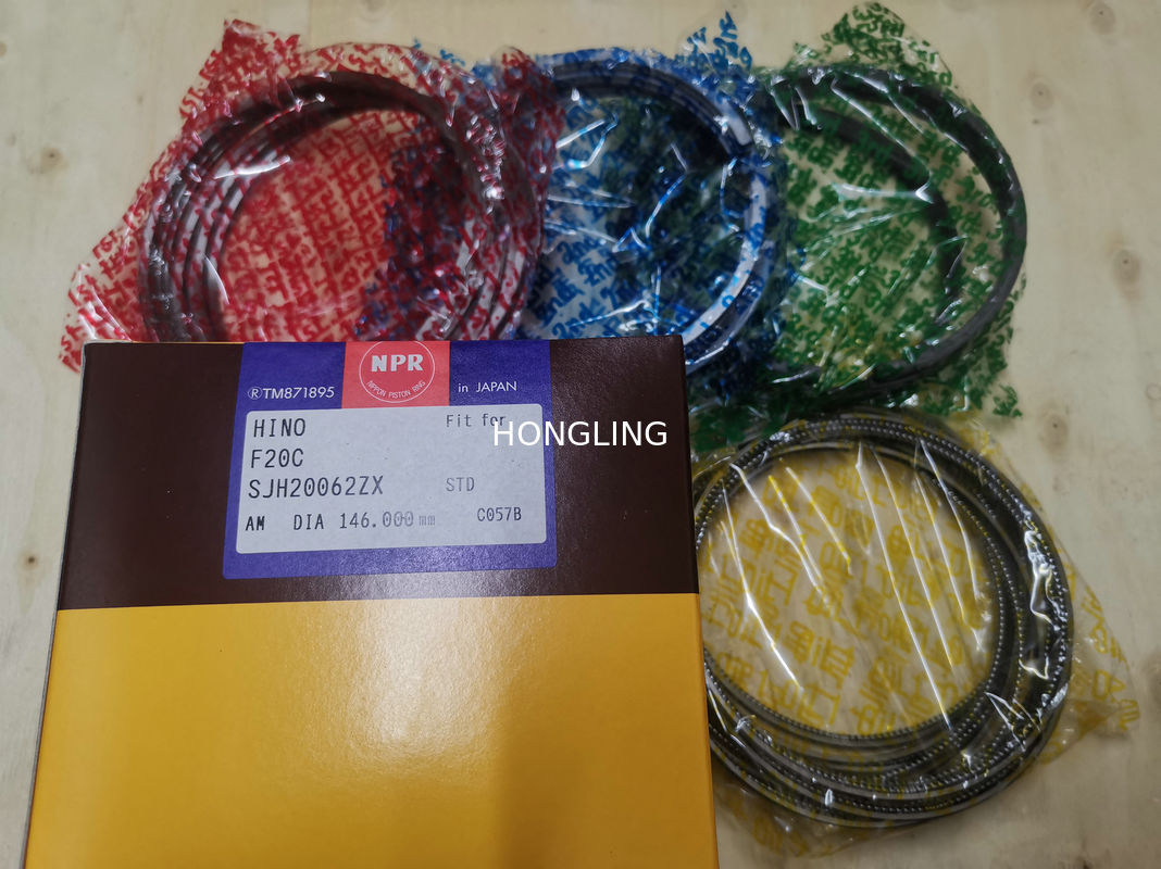 F20C Piston Ring 13011-2792A 13011-3250A 13019-1710A For HINO Engine Parts