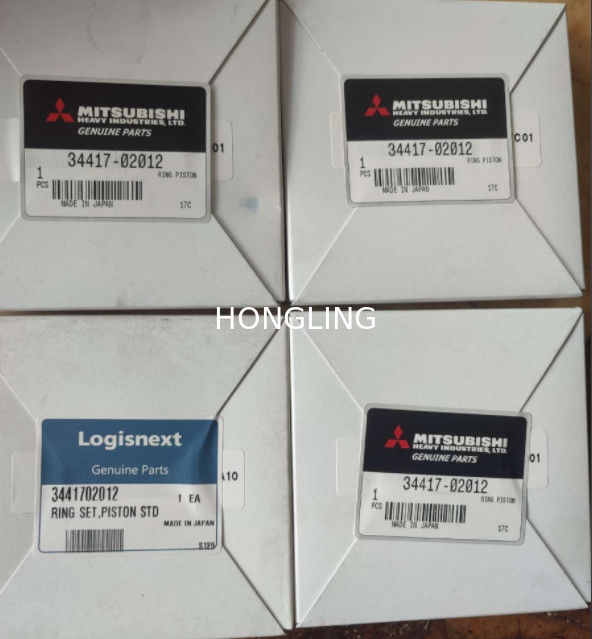 Spare Parts Compatible With Mitsubishi Heavy Industries S4S Piston ring 34417-02012  S3L MM437295  L3E MM433713
