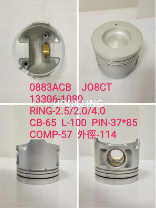 Mitsubishi Heavy Industries Spare Parts 8DC4 Piston ME062273 J08C 13306-1080 4M50T ME241692