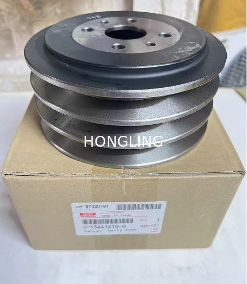 Isuzu 6BG1 Water Pump Pulley 1-13641210-0, Timing Cover 1-11321079-0 Timing Base Plate  Fan Belt 1-13671499-0