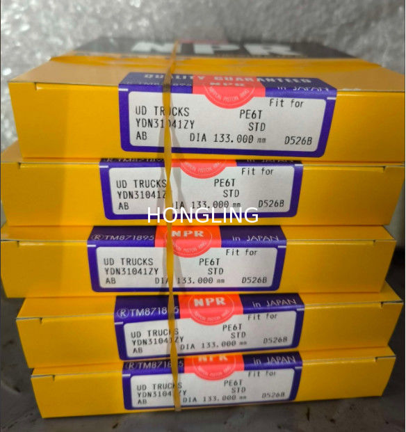 Silver Nissan Engine Spare Parts For Engine PD6 RD8  Piston Ring 24340 12040-90026 12040-96127 24780 12040-97126