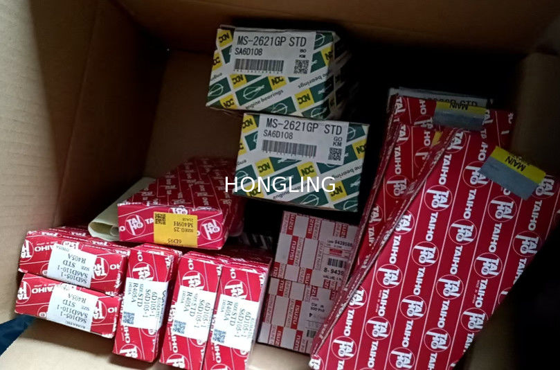 KOMATSU 6D108 NDC Engine Bearings MS-2621GP CB-2621GP TAIHO Bearing 6D105  R405A 6D95 M409H 4M50T R144H ME990007 NOK Oil seal