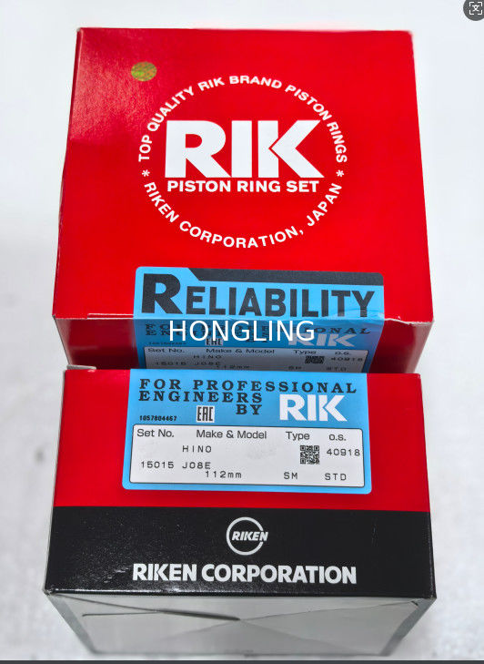 Hino J08E Piston Ring 13011-4040A RIK NO 15015