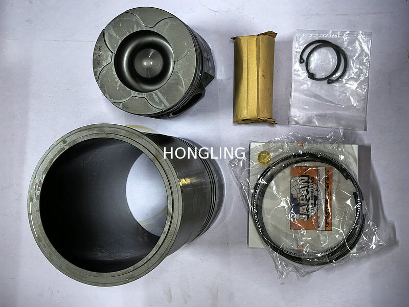 Komatsu 6D140 12V140 Liner 6211-22-2220 and Piston 6212-31-2151 Piston ring 6211-31-2050